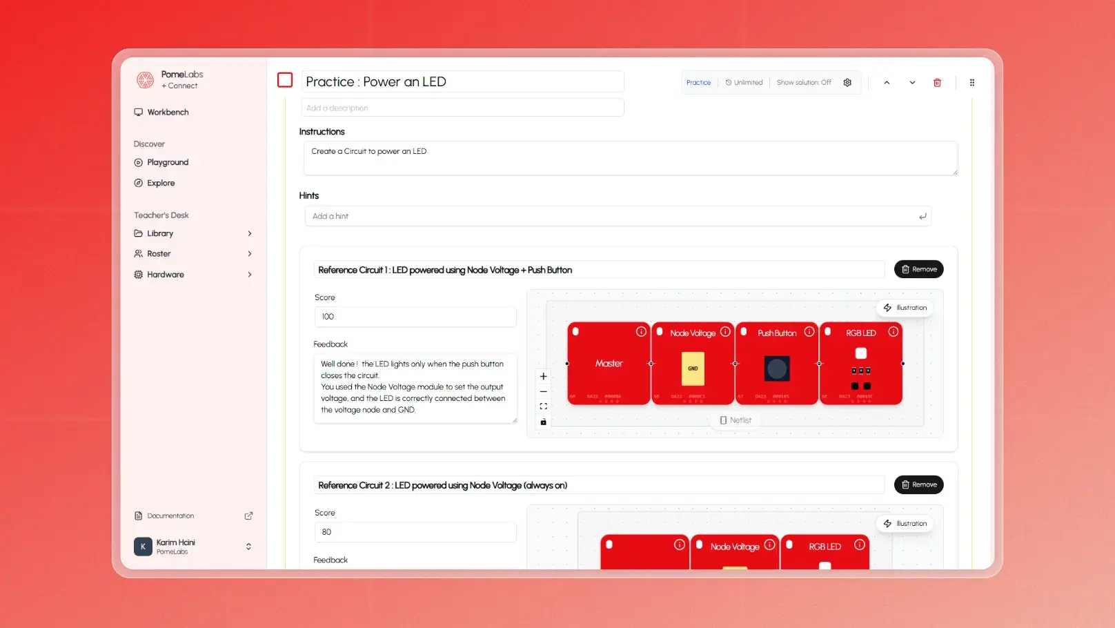 Activité Connect screenshot