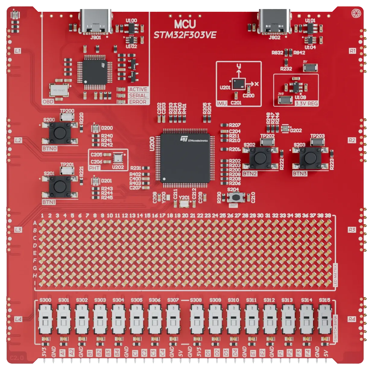 MCU F303